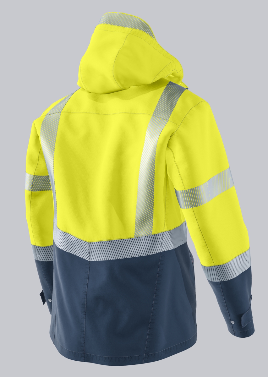 BP-Warnschutz, Warn-Jacke, Multi Protect Plus, warngelb/nachtblau