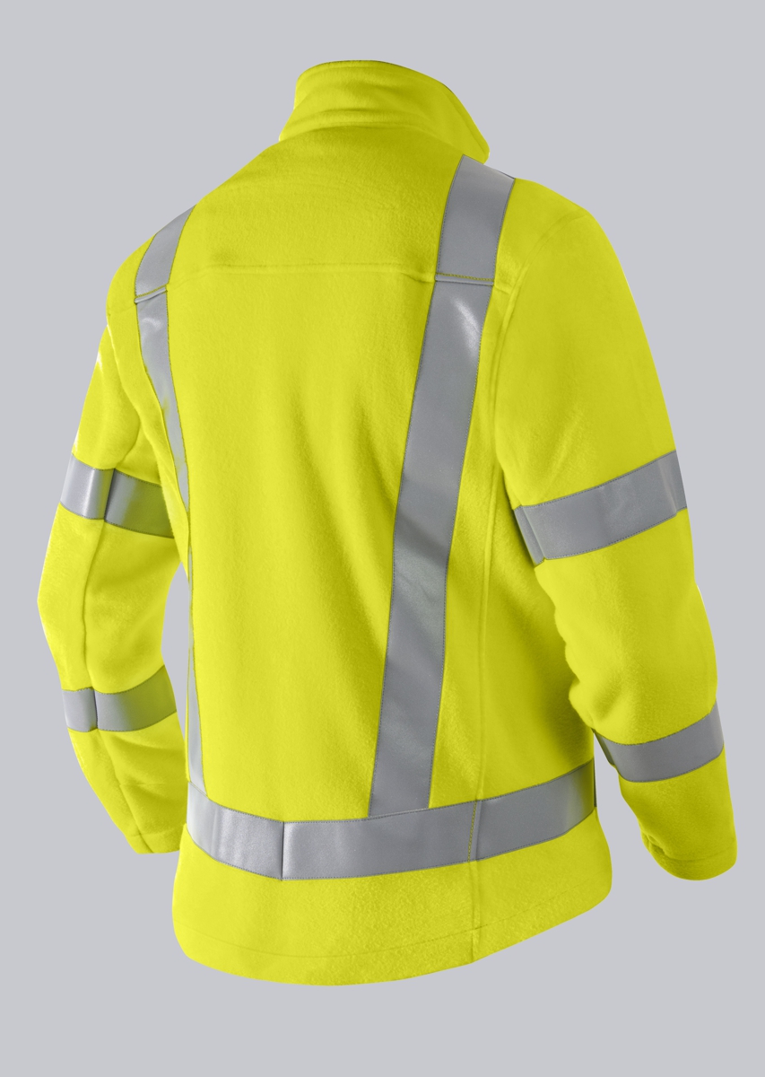 BP-Warnschutz, Warn-Fleecejacke, ca. 360g/m², warngelb