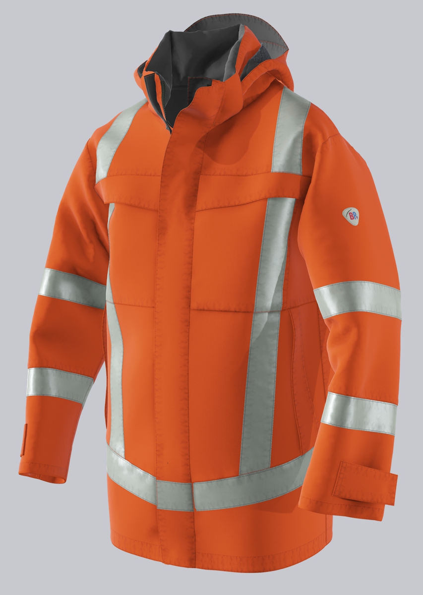 BP-Warnschutz, Warn-Wetterschutzjacke, ca. 350g/m², warnorange