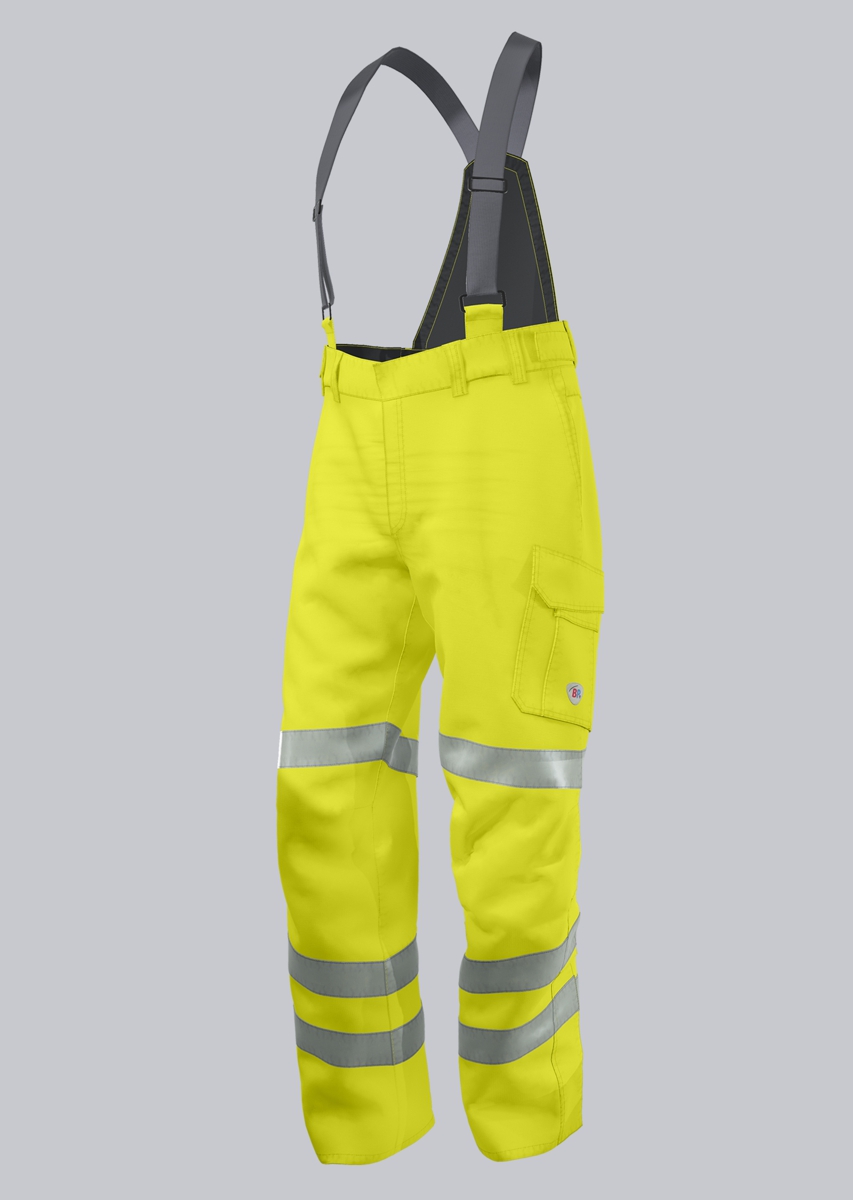 BP-Warnschutz, Warn-Wetterschutzhose, Hi-Vis Protect, warnorange