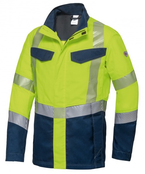 BP-Warnschutz, Warn-Jacke, Multi Protect Plus, warngelb/nachtblau