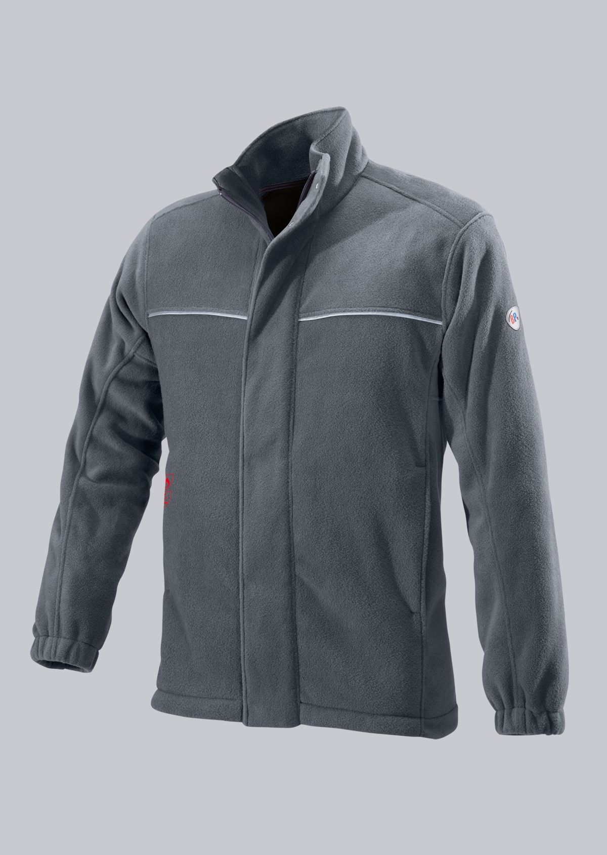 BP-Kälteschutz, Winter-Fleece-Arbeits-Berufs-Jacke, ca. 350g/m², dunkelgrau