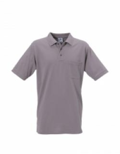 GR.XL ROFA-SJ-Polo-Shirt, ca. 190 g/m², grau