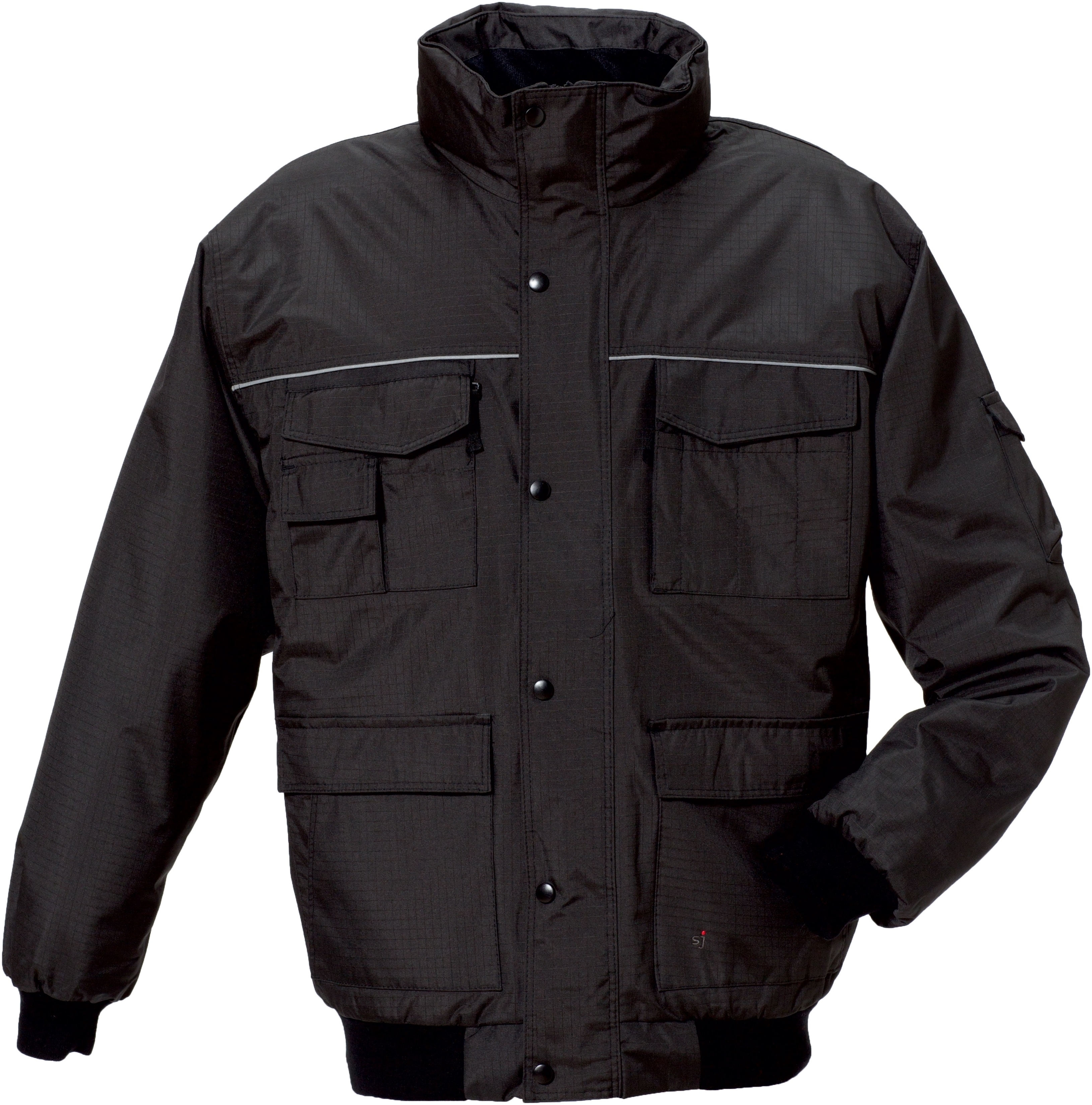 ROFA-Nässeschutz, Regenschutz, SJ-Regen-Nässe-Wetter-Schutz-Jacke, Wetterblouson, ca. 240 g/m², grün-schwarz