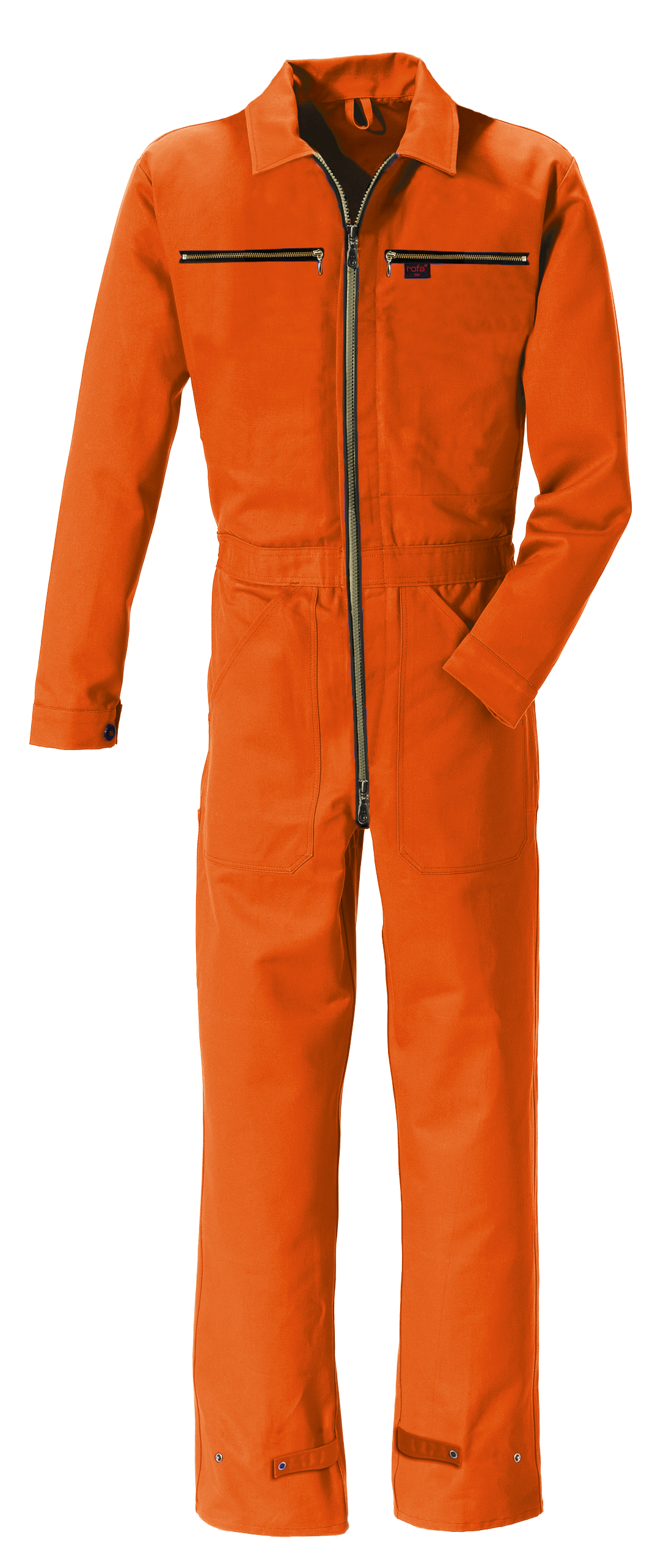 ROFA-Workwear, Arbeits-Berufs-Overall, Rallye-Kombi, ca. 275 g/m², orange