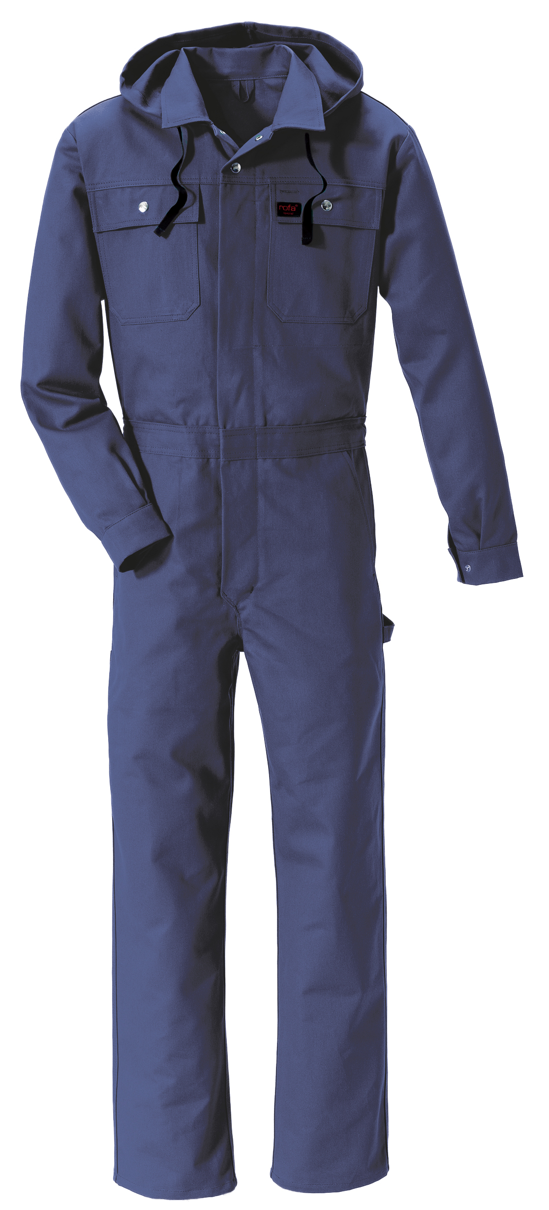 ROFA-Workwear, Arbeits-Berufs-Overall, Rallye-Kombi, ca. 360 g/m², hydronblau