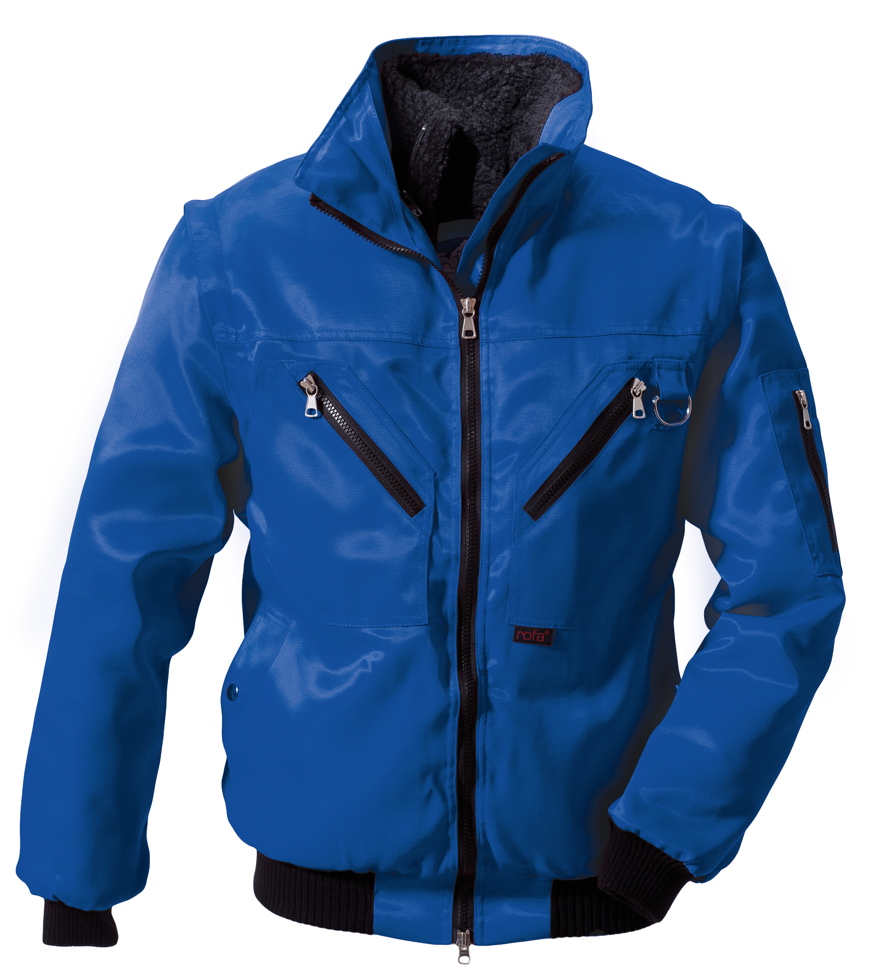 ROFA-Kälteschutz,Allround-Winter-Arbeits-Berufs-Jacke, Basic, 454, 245 g, kornblau
