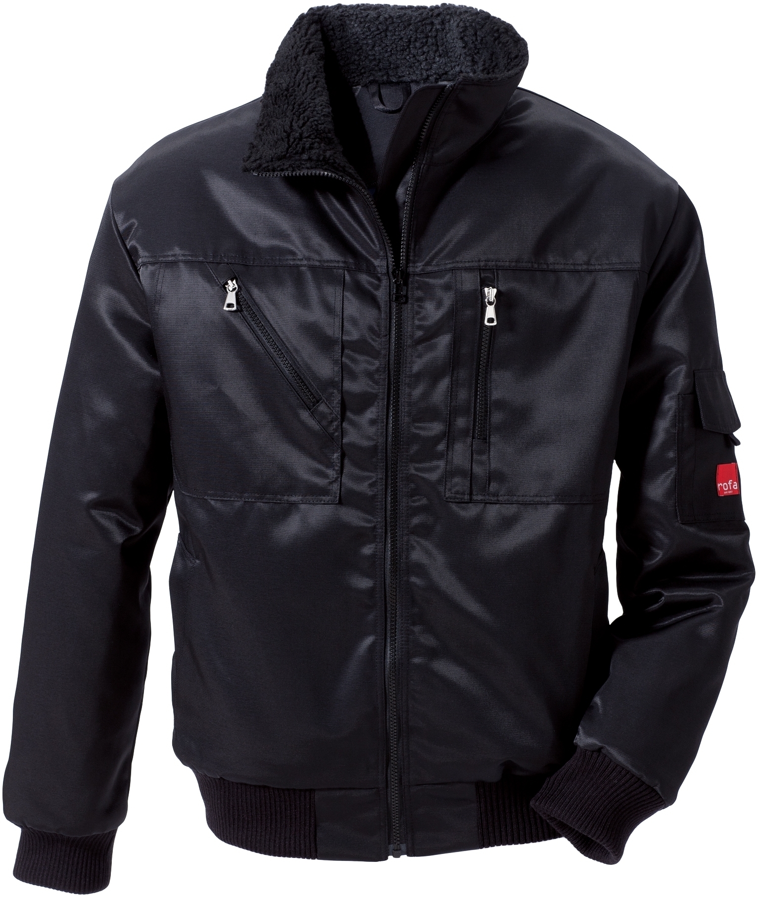 Gr.60/62 ROFA-Blouson, New Line, ca. 245 g/m², schwarz