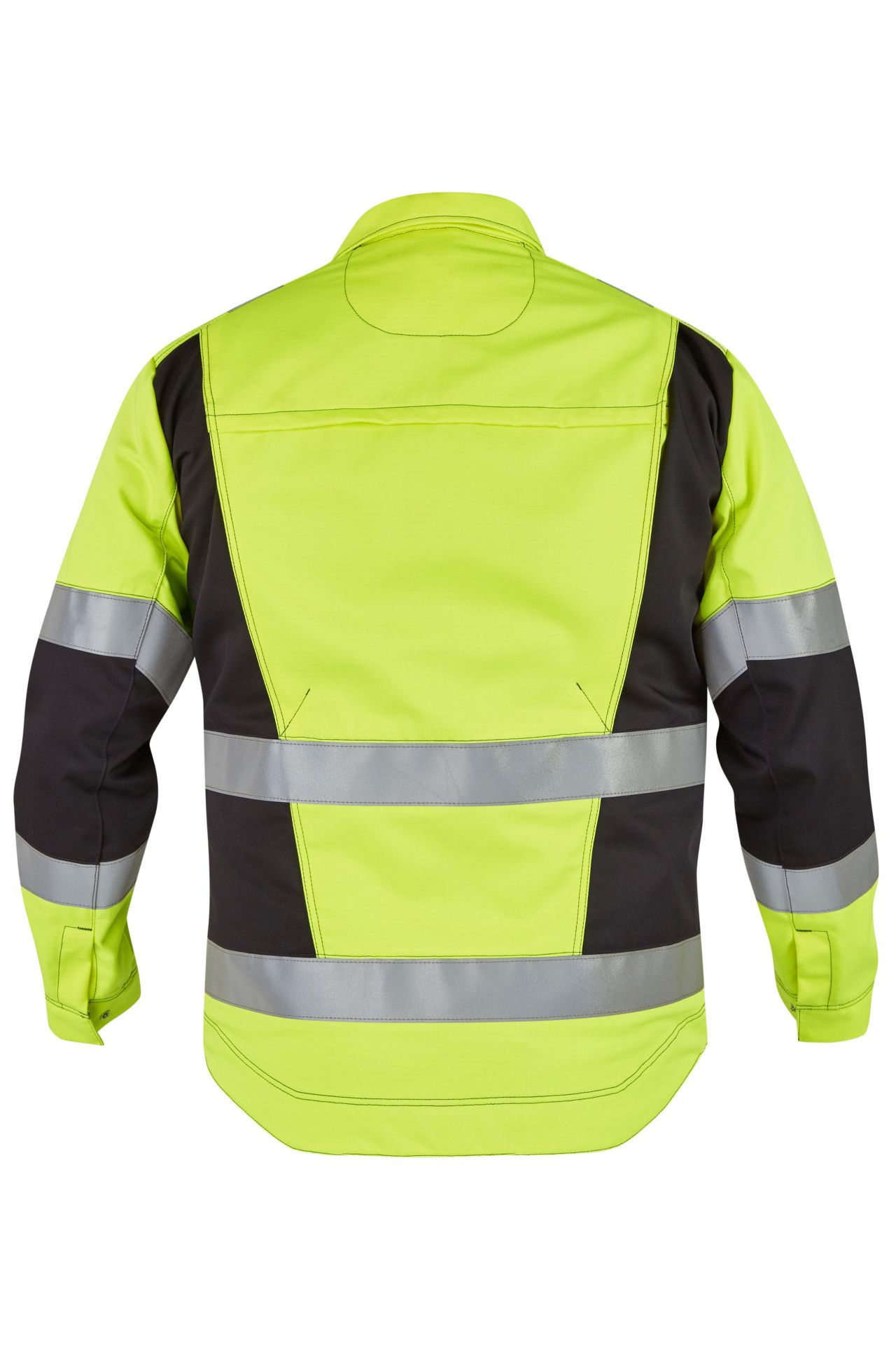 ROFA-Warnschutz, Warn-Jacke, Vis Line, 340 g/m², leuchtgelb/anthrazit
