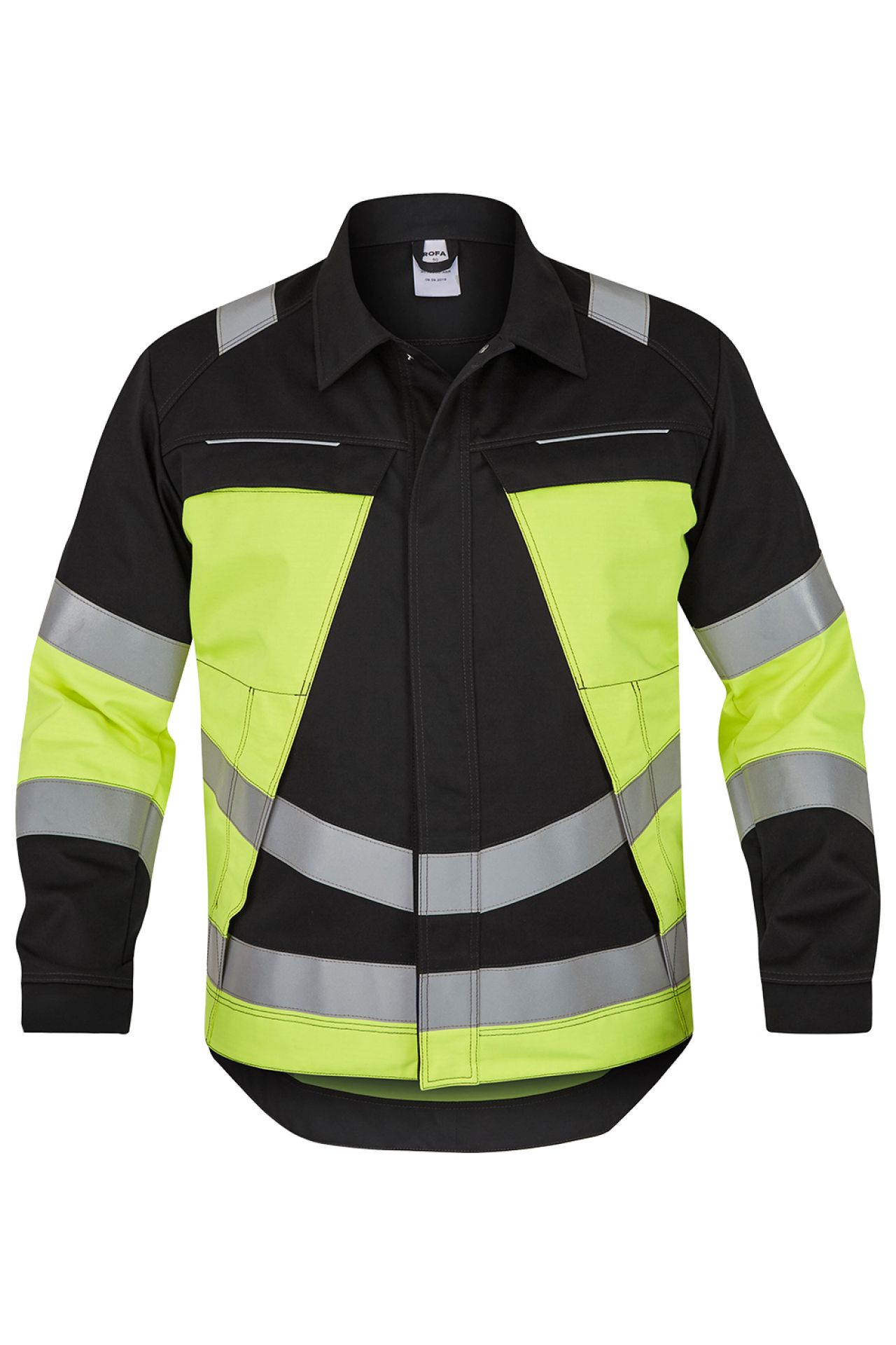 ROFA-Warnschutz, Warn-Jacke, Vis Line, 340 g/m², anthrazit/leuchtgelb