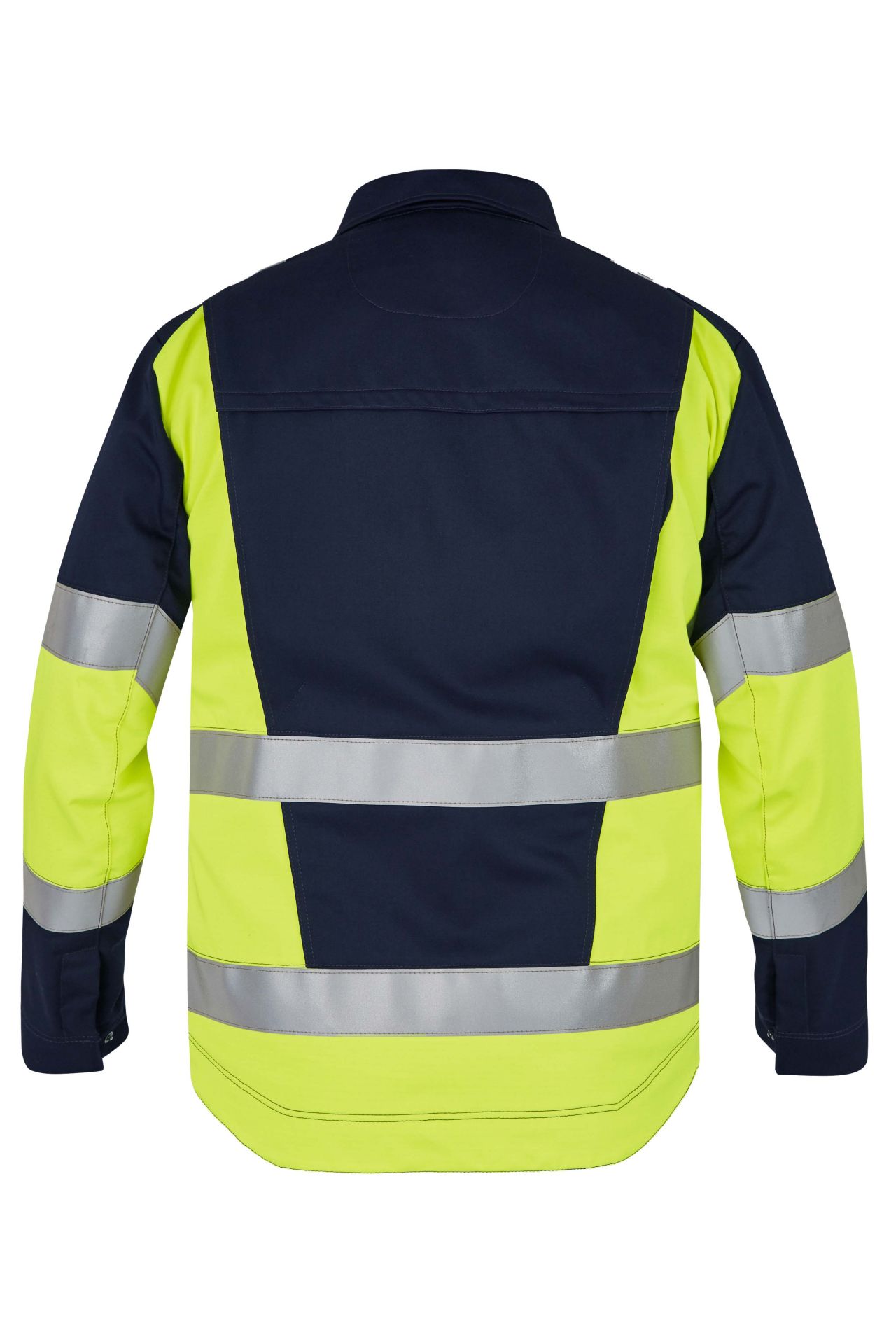 ROFA-Warnschutz, Warn-Jacke, Vis Line, 340 g/m², marine/leuchtgelb