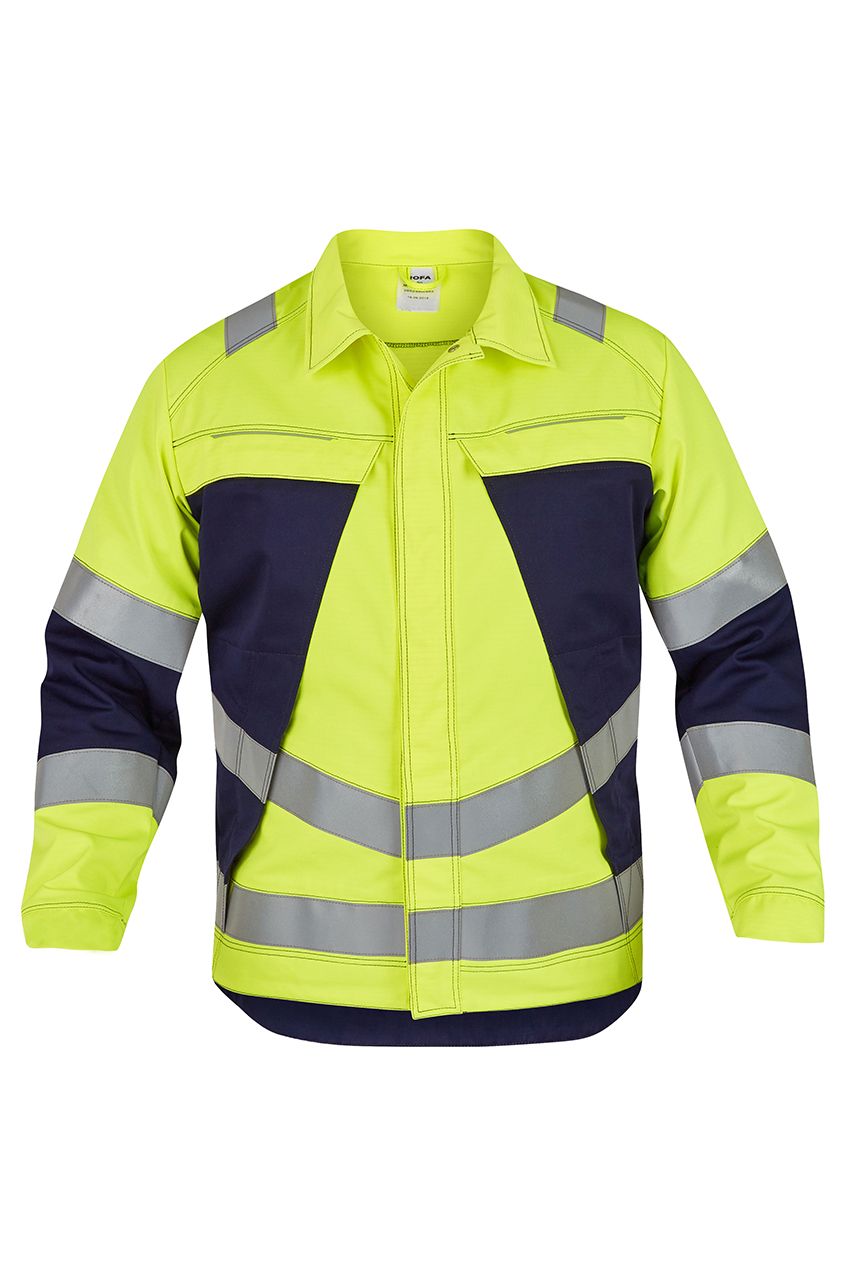 Jacke 2652426 APC 1 - APC 2, VIS-LINE II  PROBAN®, leuchtgelb-marine