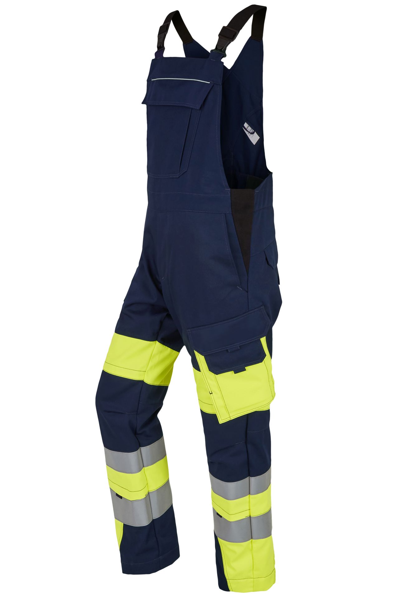 Latzhose 2652431 APC 1 - APC 2, VIS-LINE I  PROBAN®, marine-leuchtgelb