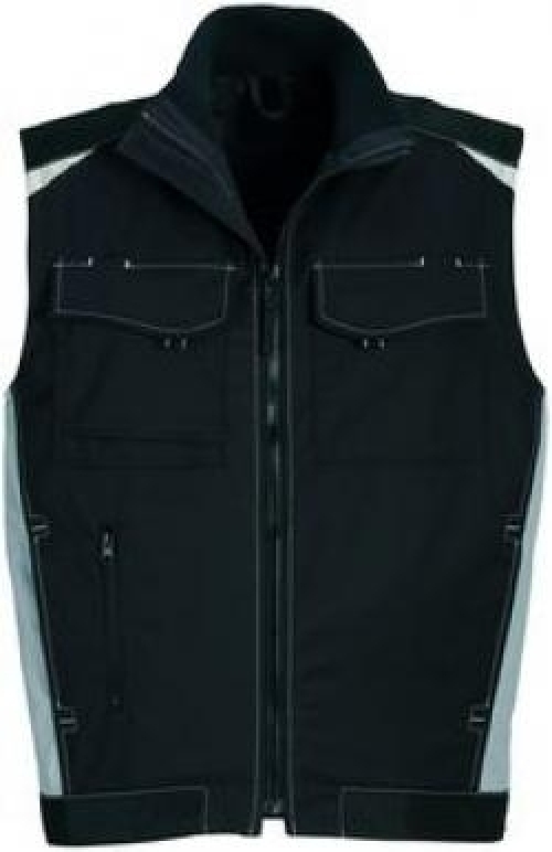 Gr.48-50 ROFA-Weste, Active, ca. 250 g/m², dunkel