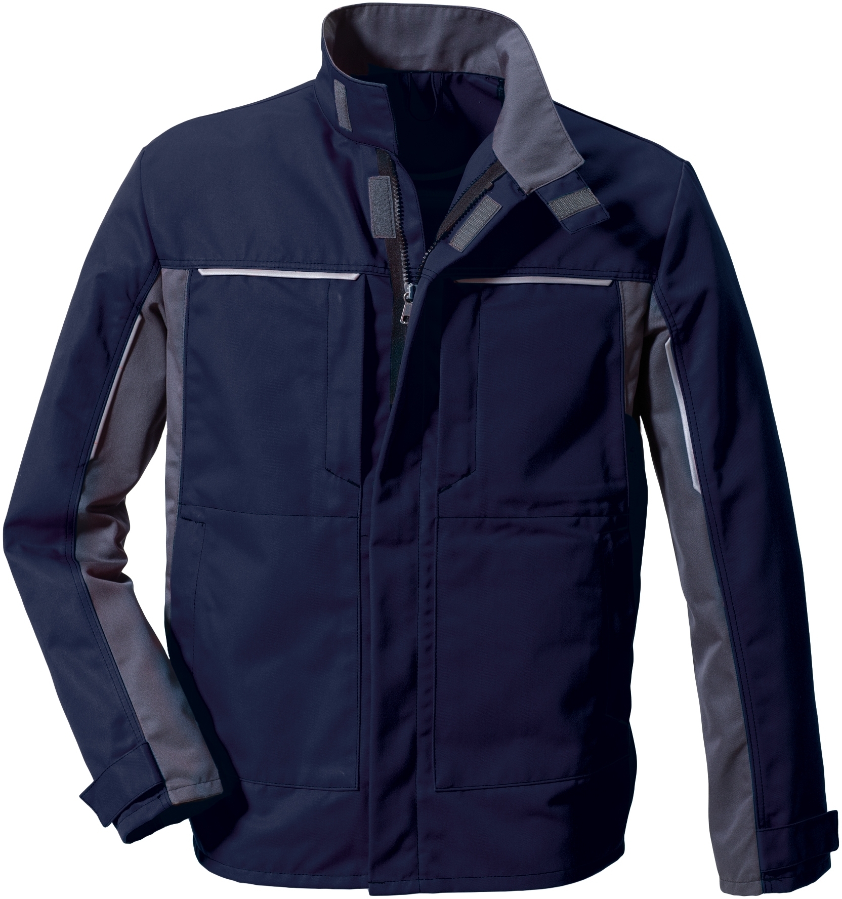 Gr.102 ROFA-Workwear, Arbeits-Berufs-Blouson, ca. 265 g/m², marine-grau