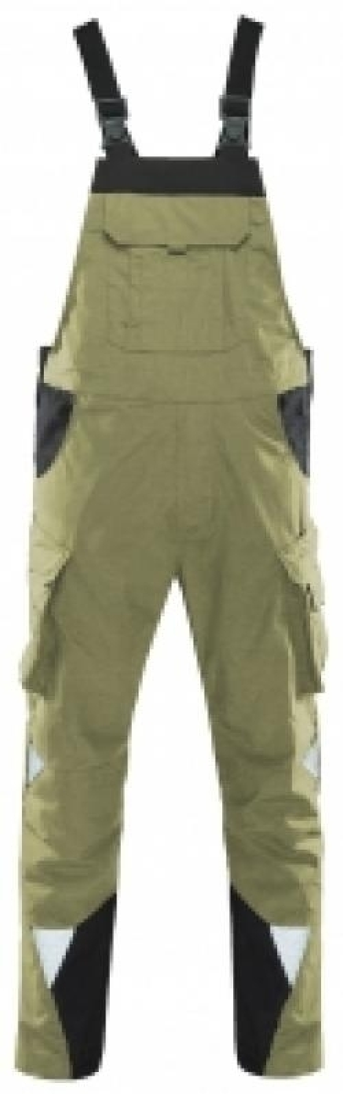 Gr.60 ROFA-Latzhose, Wanted, ca.250 g/m², khak