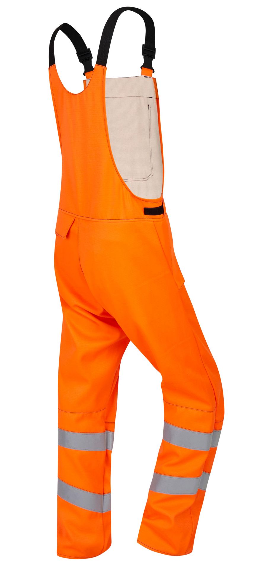 ROFA-Warnschutz, Warn-Latzhose, Multi 9+, leuchtorange