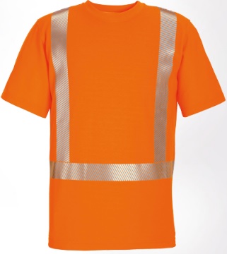ROFA-Warnschutz, Warn-T-Shirt, ca. 185 g/m², leuchtorange