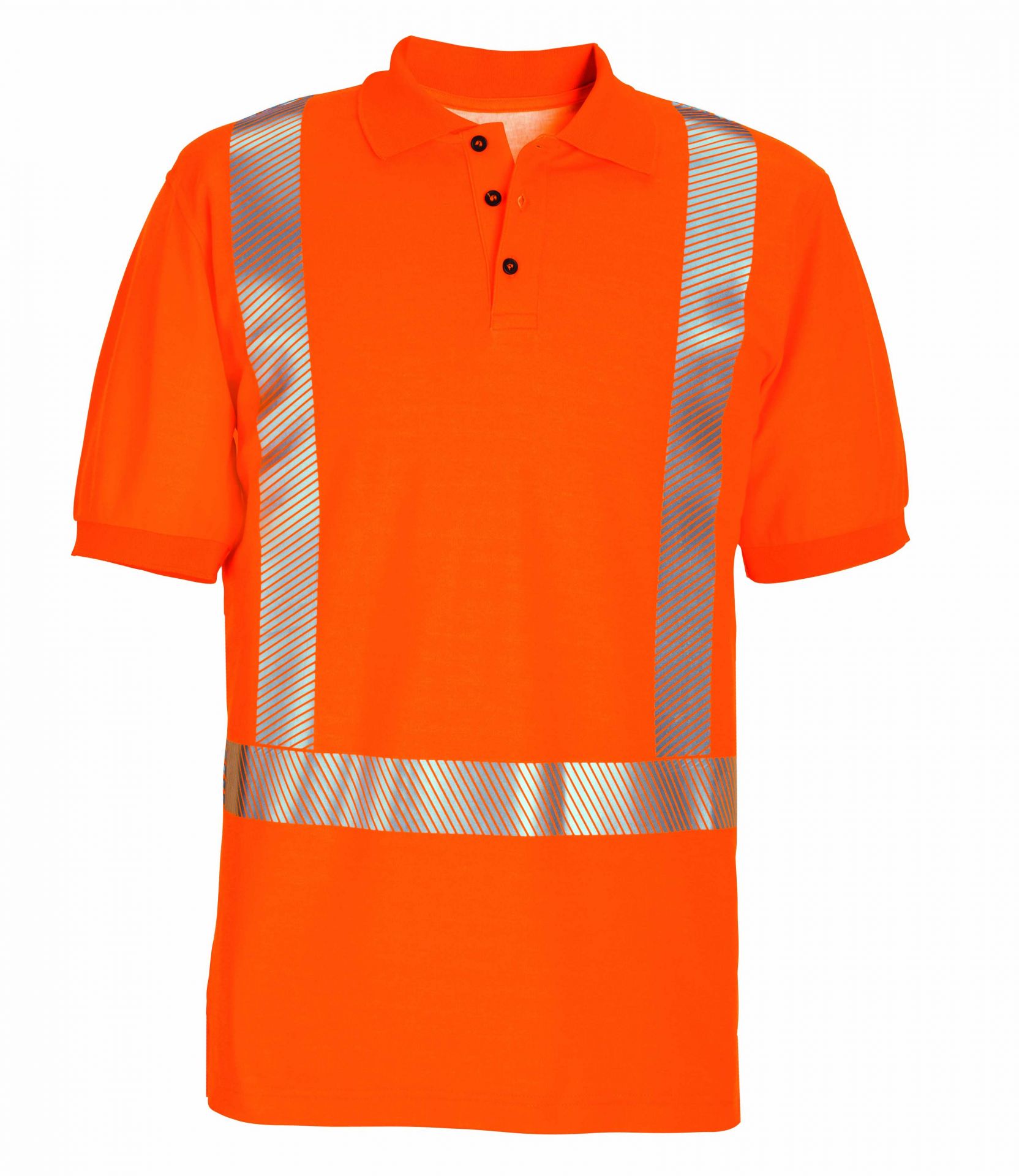 ROFA-Warnschutz, Warn-Poloshirt, ca. 185 g/m², leuchtorange