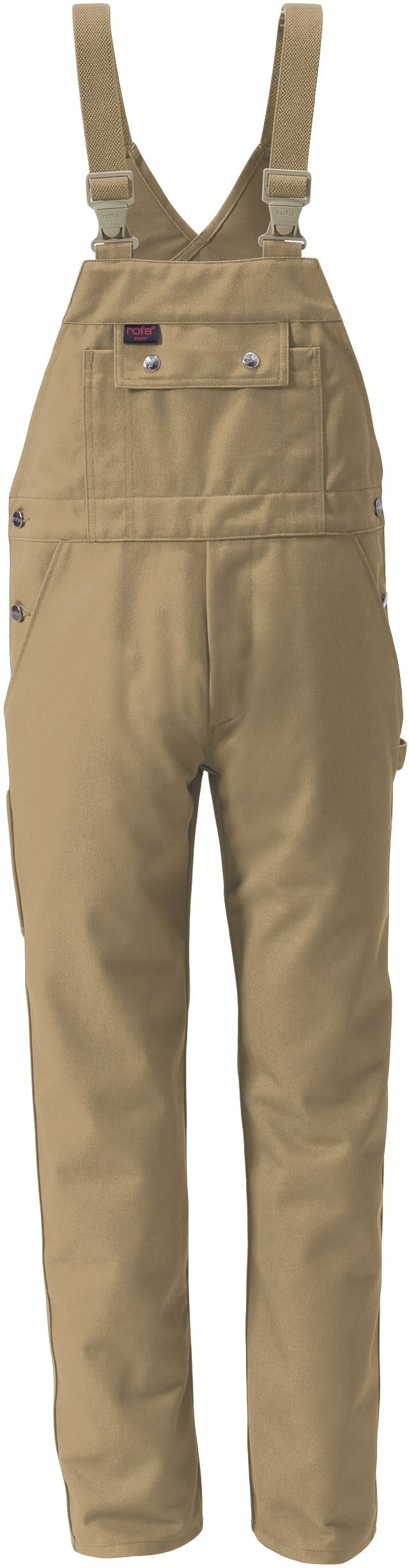 Gr.110 ROFA-Workwear, Arbeits-Berufs-Latz-Hose, ca. 360 g/m², khaki