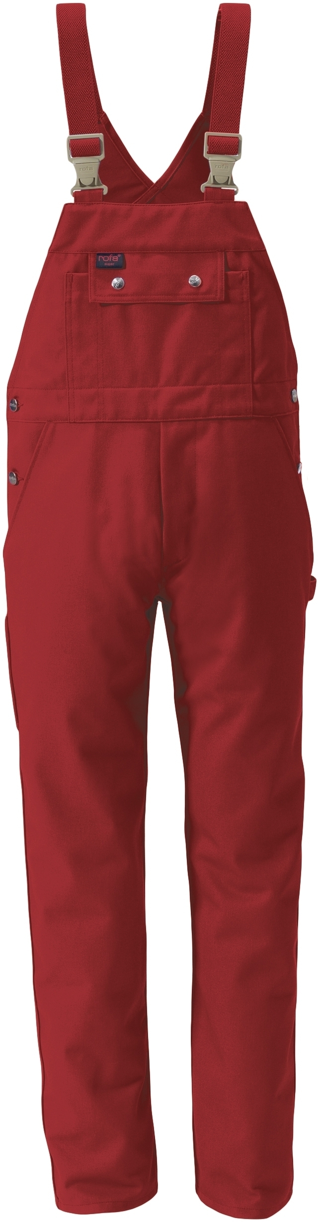 Gr.28 ROFA Latzhose Arbeitslatzhose Berufslatzhose Workerhose Arbeitshose Berufshose Blaumann Super weinrot ca 360 g