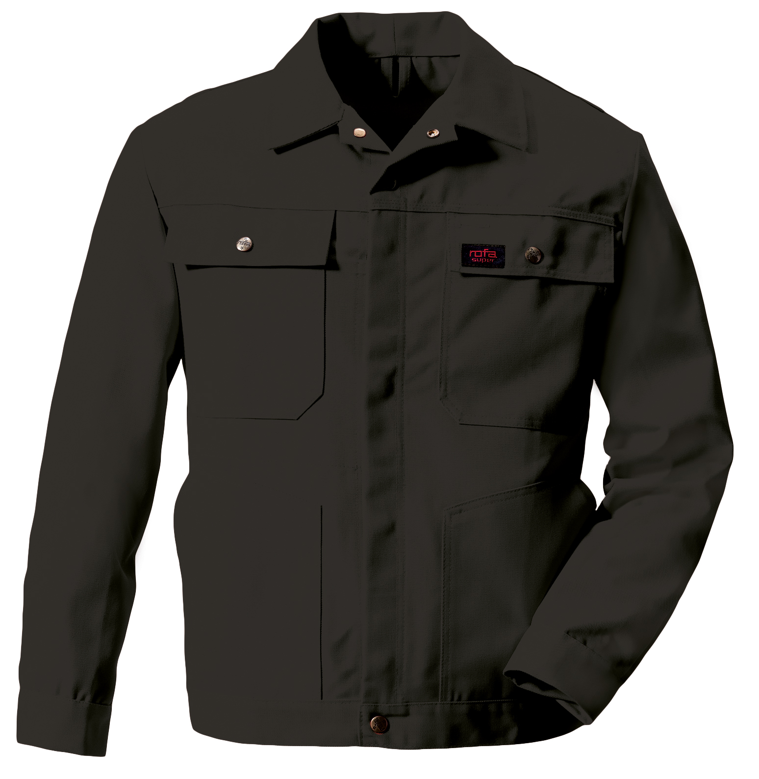 ROFA Blousonjacke Arbeitsjacke Berufsjacke Schutzjacke Arbeitskleidung Berufskleidung Super schwarz ca 360 g
