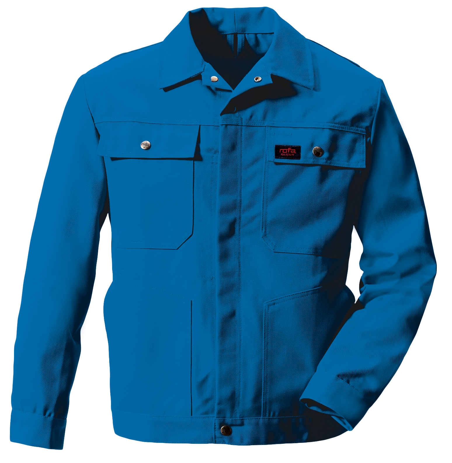 ROFA Blousonjacke Arbeitsjacke Berufsjacke Schutzjacke Arbeitskleidung Berufskleidung Super kornblau ca 360 g
