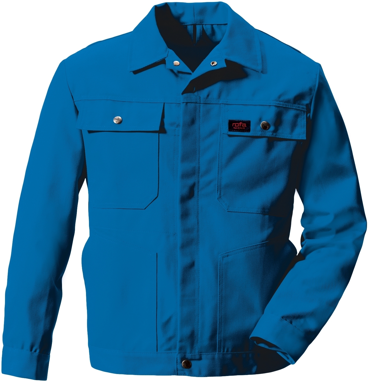 Gr.56 ROFA Blousonjacke Arbeitsjacke Berufsjacke Schutzjacke Arbeitskleidung Berufskleidung Super kornblau ca 360 g