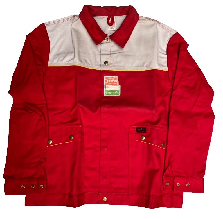ROFA Blousonjacke Arbeitsjacke Berufsjacke Schutzjacke Arbeitskleidung Berufskleidung rot grau