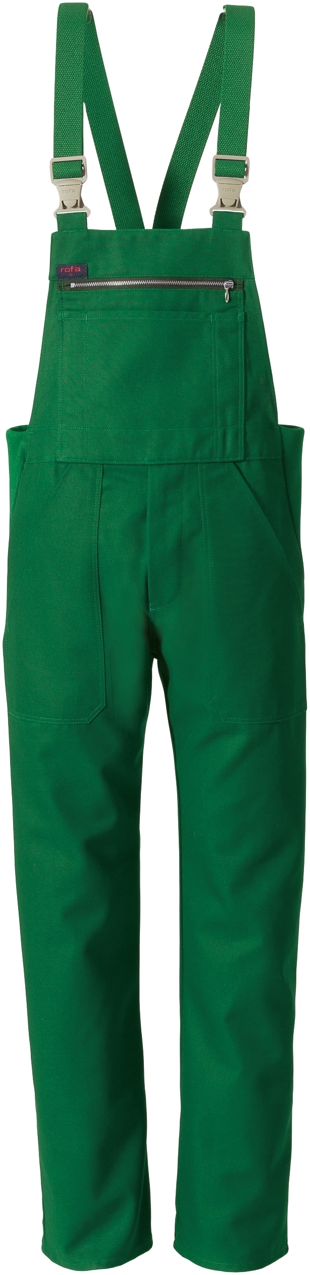 Gr.66 ROFA-Workwear, Arbeits-Berufs-Latz-Hose, ca. 330 g/m², grün