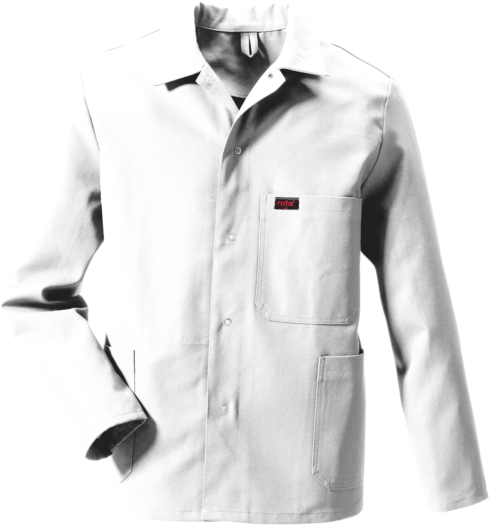 Gr.26 ROFA-Workwear, Arbeits-Berufs-Bund-Jacke, ca. 330 g/m², weiss