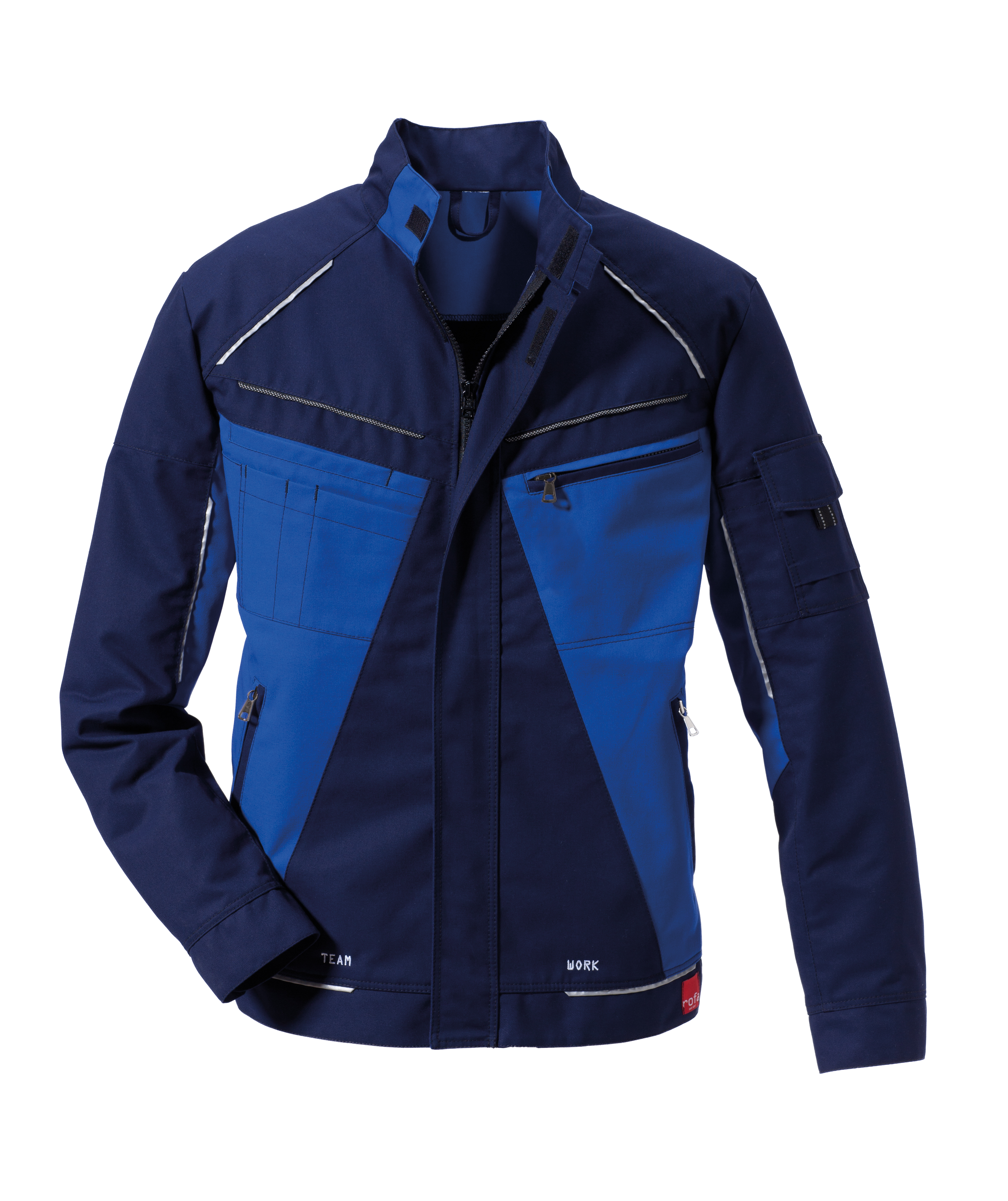 ROFA-Workwear, Arbeits-Berufs-Jacke, Teamwork, ca. 295 g/m², marine-kornblau