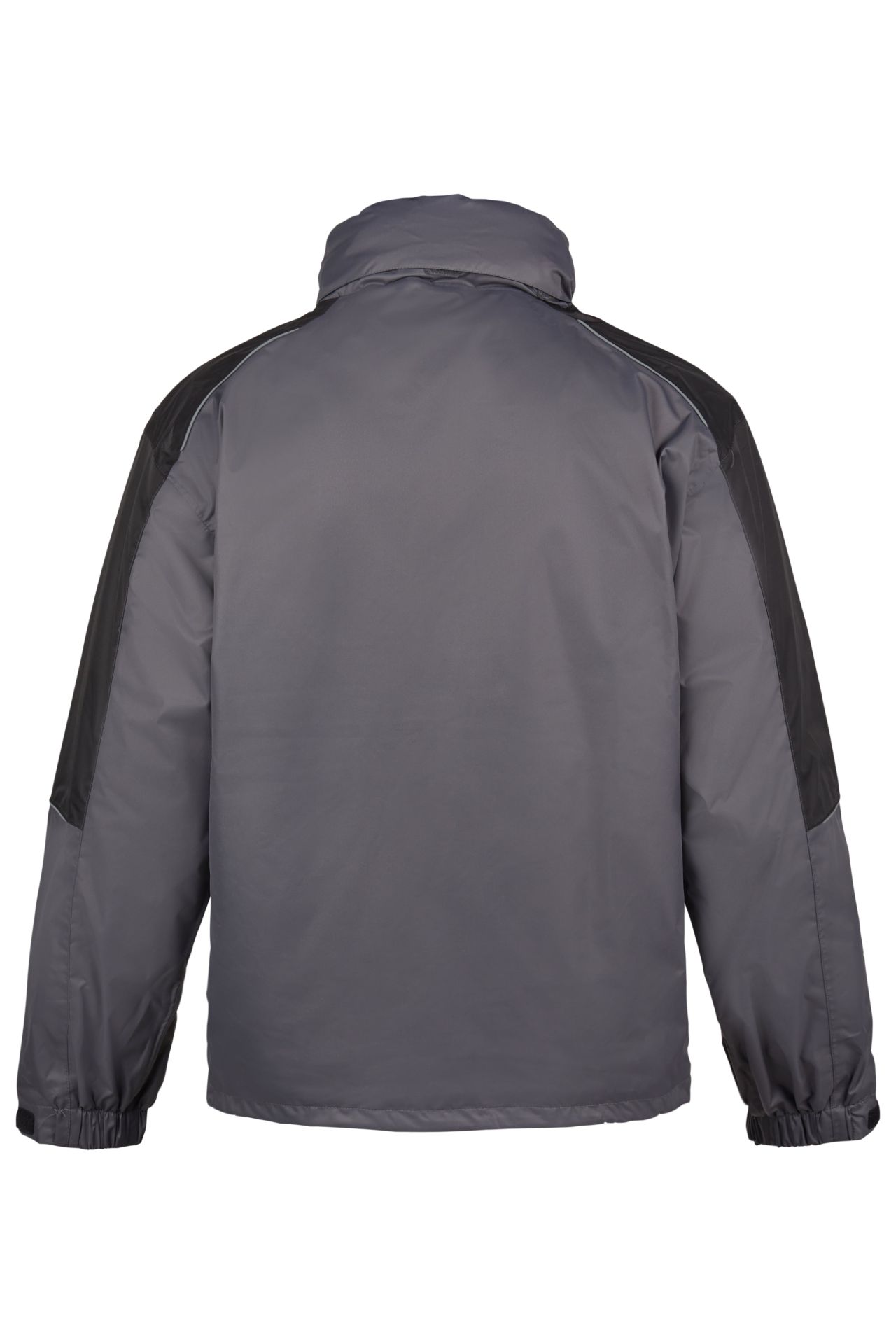 Parka J410191, WINTER-  UND  WETTERSCHUTZ, grau-schwarz