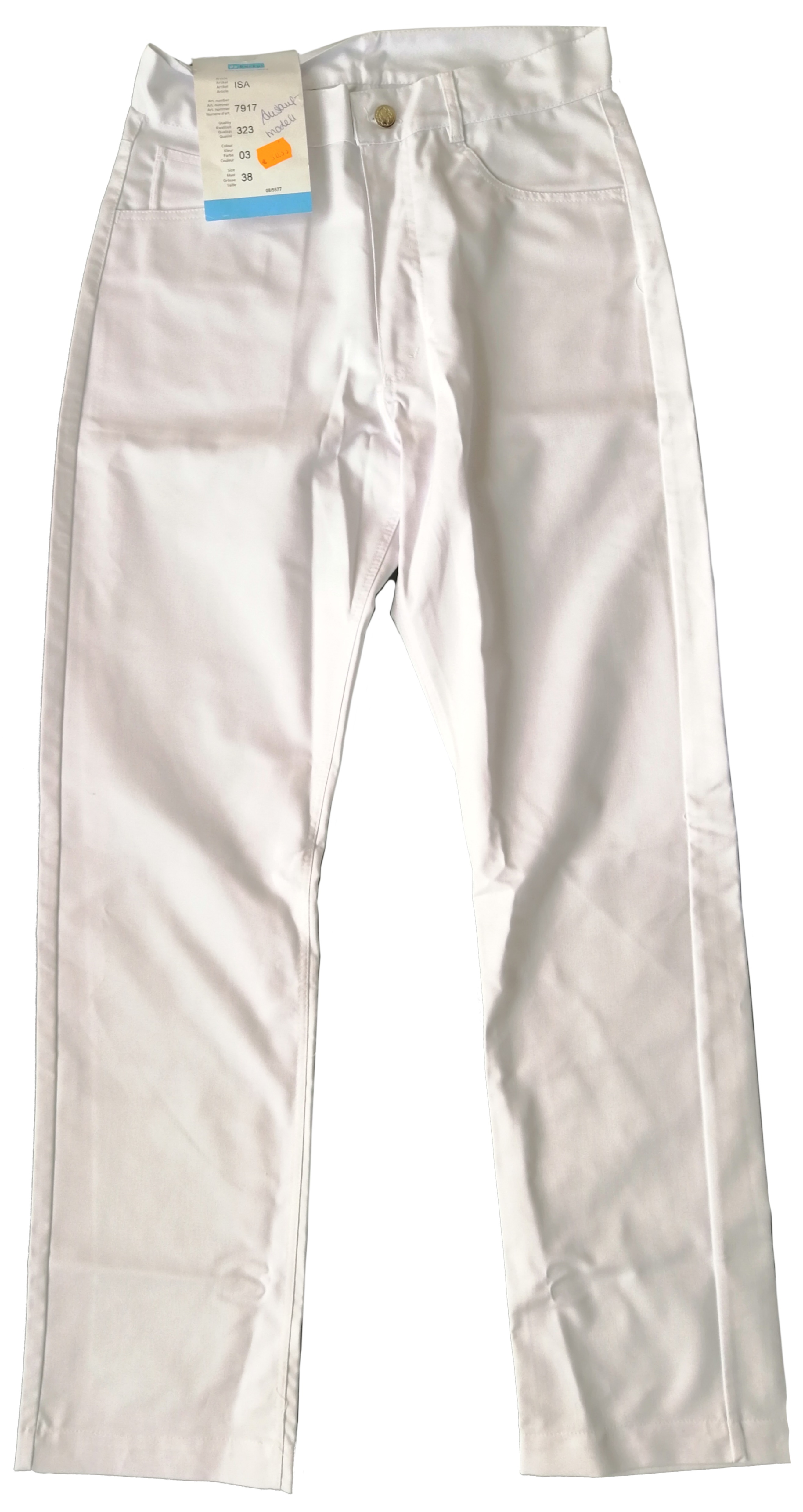 DE BERKEL Damenhose Arbeitshose Berufshose Medizin Pflege Praxis Klinik ISA Nr 7917 weiß