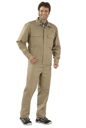 PLANAM Bundjacke Arbeitsjacke Berufsjacke Schutzjacke Arbeitskleidung Berufskleidung MG 300 khaki
