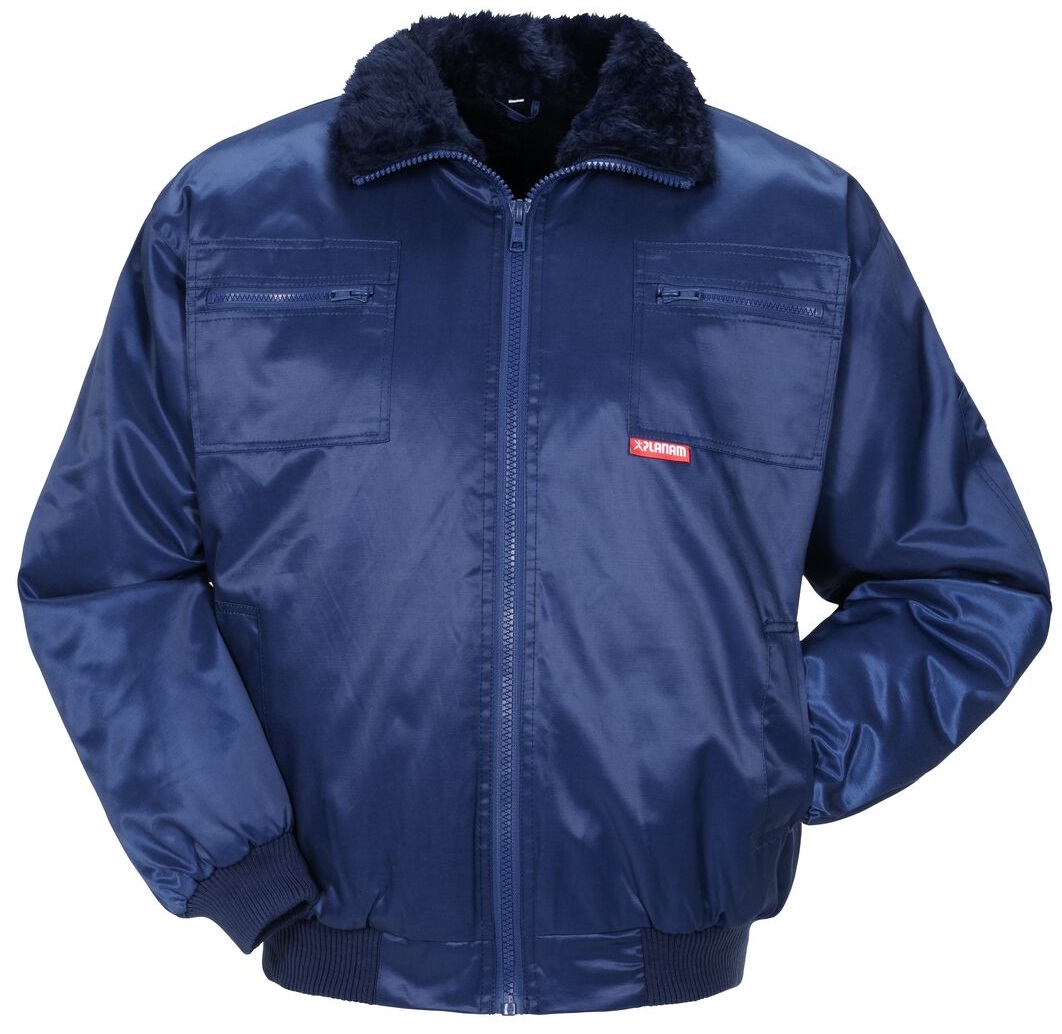 PLANAM-Kälteschutz, Winter-Arbeits-Berufs-Piloten-Jacke, Gletscher, marine