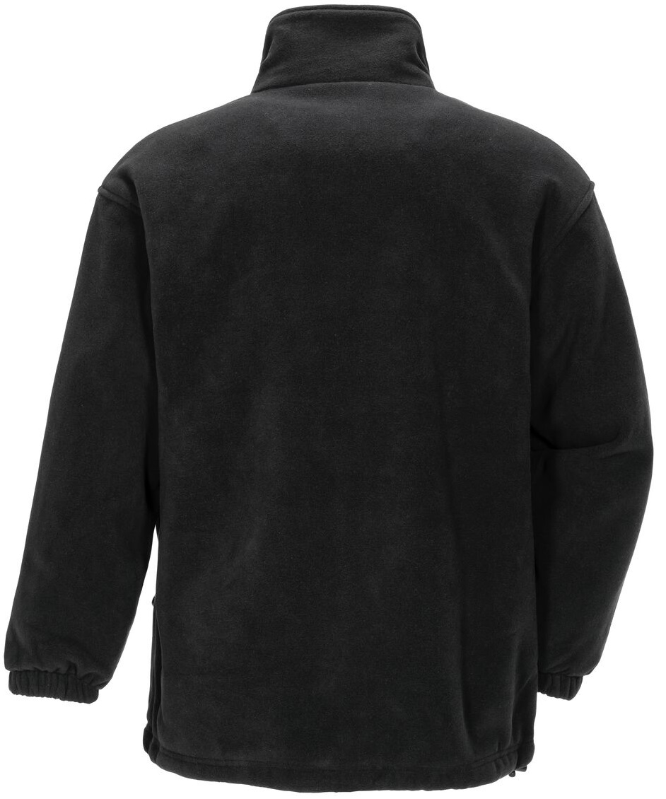 PLANAM-Kälteschutz, Fleece-Winter-Arbeits-Berufs-Jacke, Stream, schwarz/anthrazit