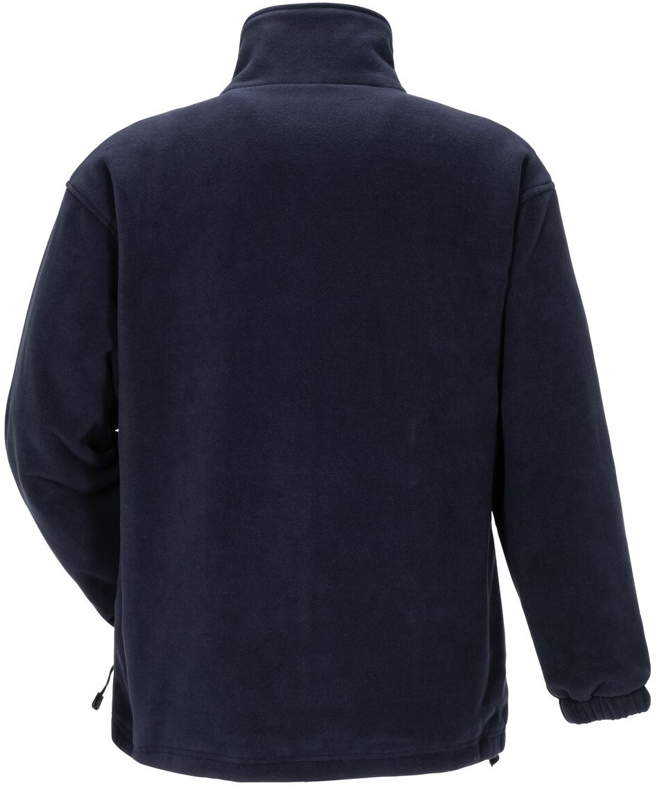 PLANAM-Kälteschutz, Fleece-Winter-Arbeits-Berufs-Jacke, Stream, marine/camel