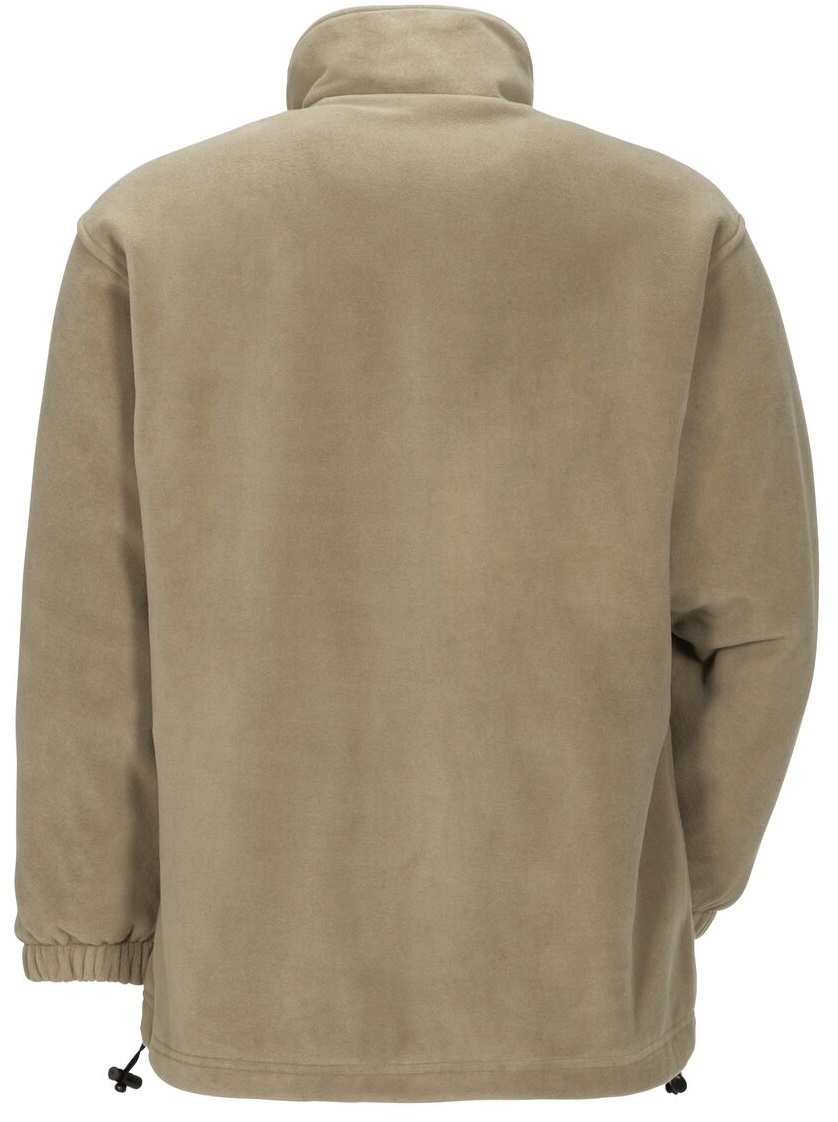 PLANAM-Kälteschutz, Fleece-Winter-Arbeits-Berufs-Jacke, Stream, camel/marine