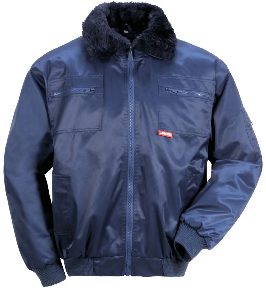 PLANAM-Kälteschutz, Gletscher Comfort, Winter-Arbeits-Berufs-Jacke, marine