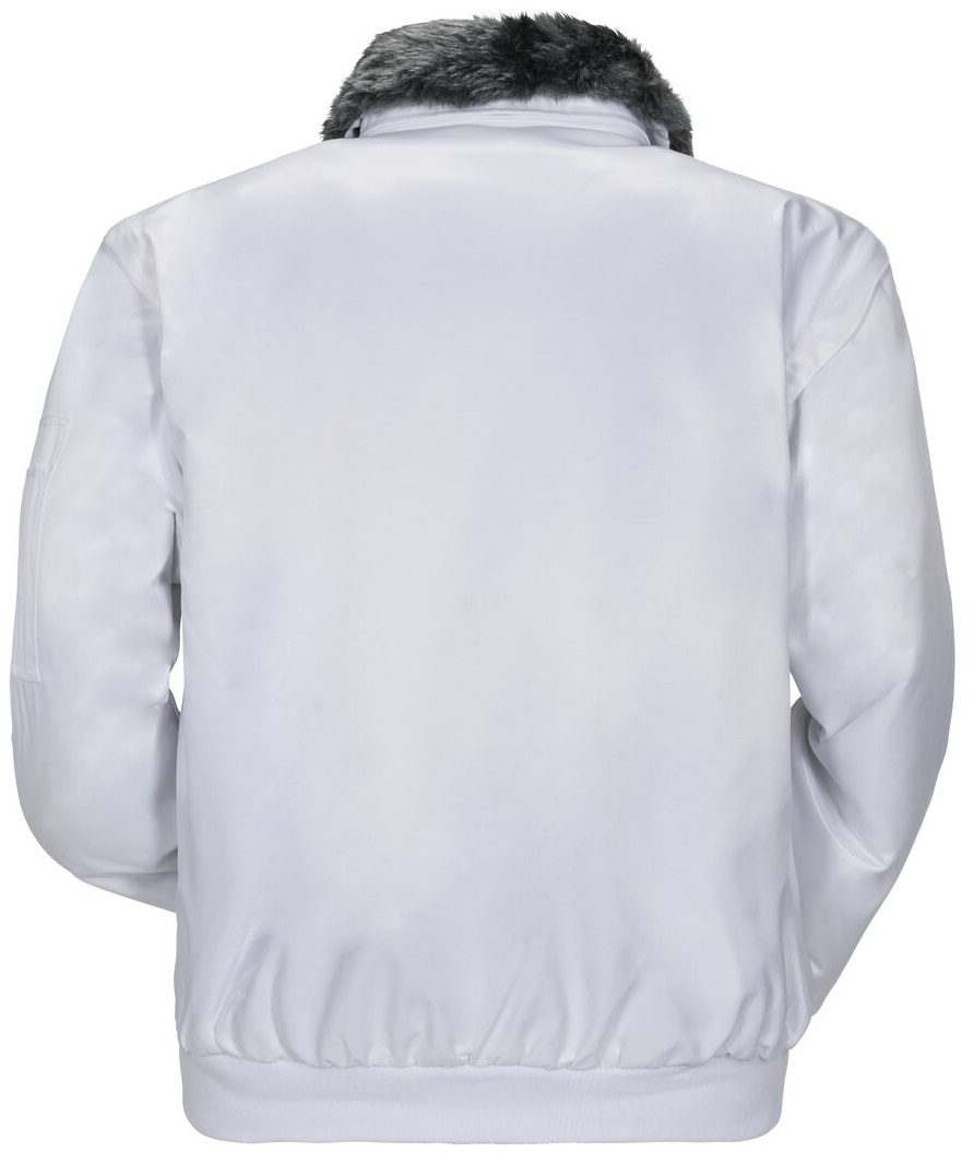 PLANAM-Kälteschutz, Winter-Gletscher-Comfort,  Wetter-Arbeits-Berufs-Jacke, weiss