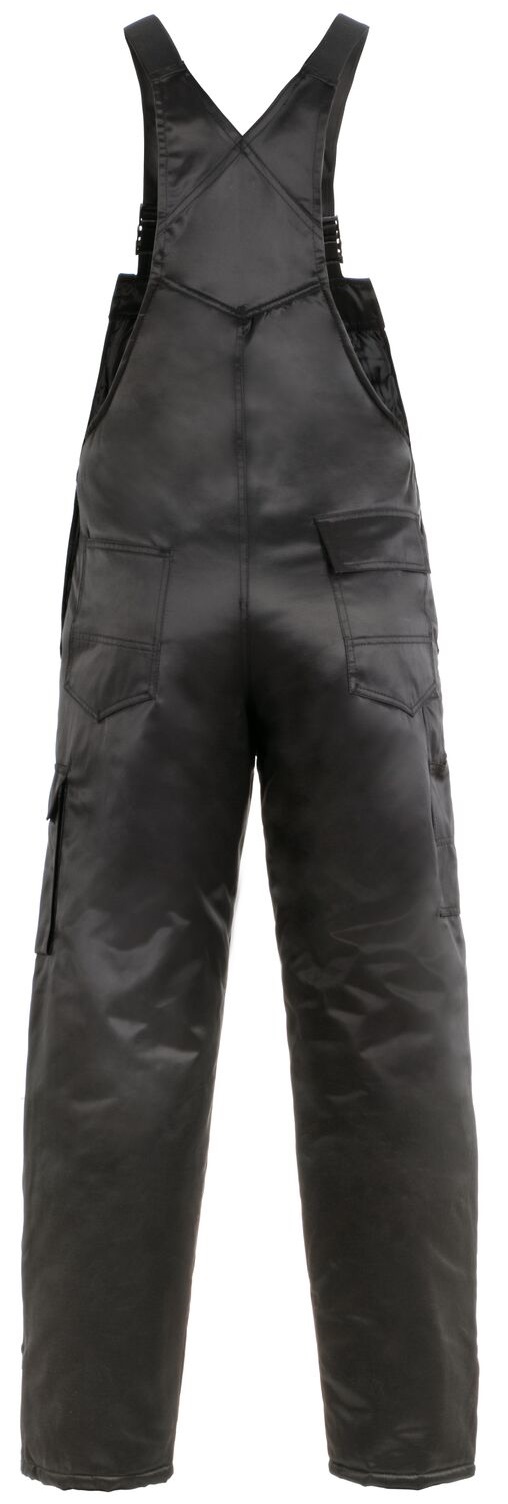 PLANAM-Kälteschutz, Gletscher Piloten Winter-Arbeits-Berufs-Latz-Hose, schwarz