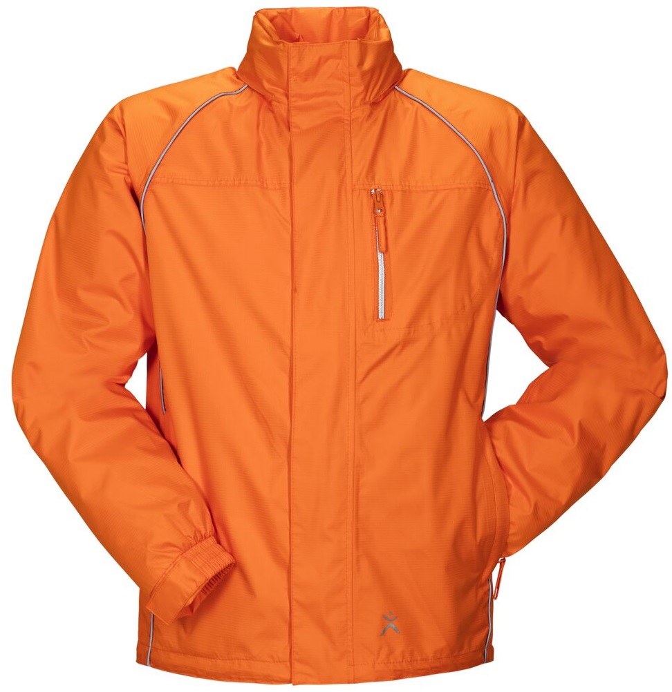 PLANAM-Nässeschutz, Regenschutz, Monsun-Regen-Nässe-Wetter-Schutz-Jacke, orange