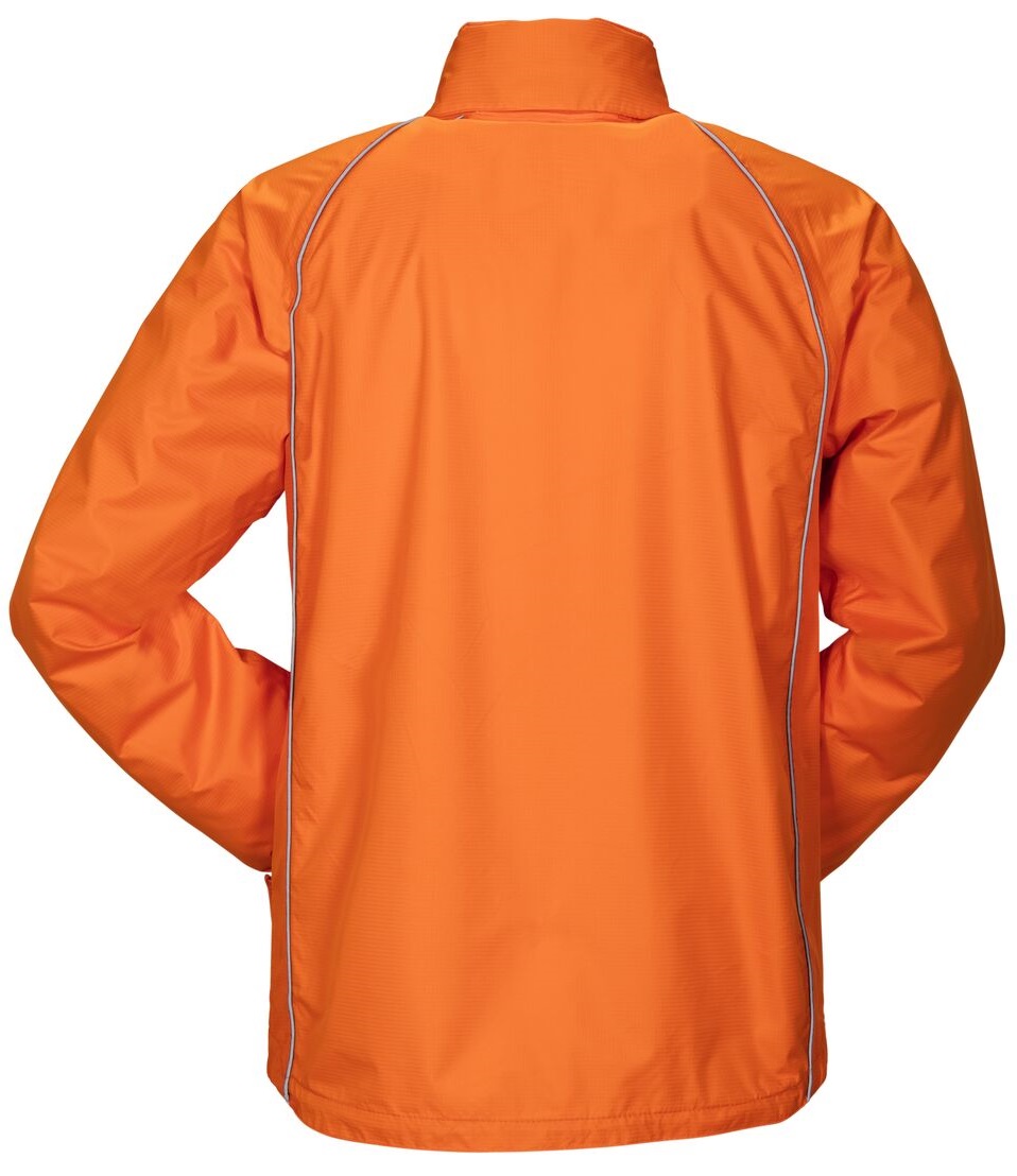 PLANAM-Nässeschutz, Regenschutz, Monsun-Regen-Nässe-Wetter-Schutz-Jacke, orange