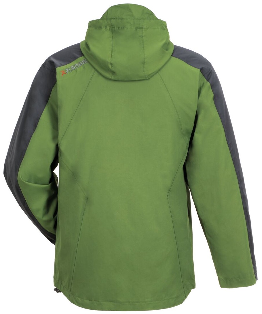 PLANAM-Rainwear, SPLASH Jacke, grün/grau