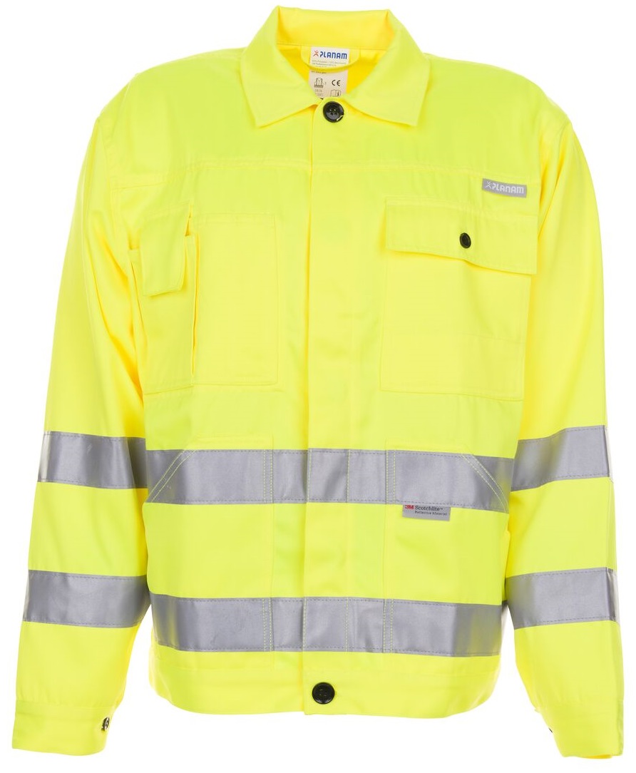 PLANAM-Warnschutz, Bundjacke, 290 g/m², gelb