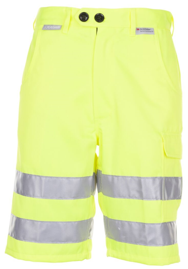 PLANAM-Warnschutz, Shorts, 290 g/m², gelb