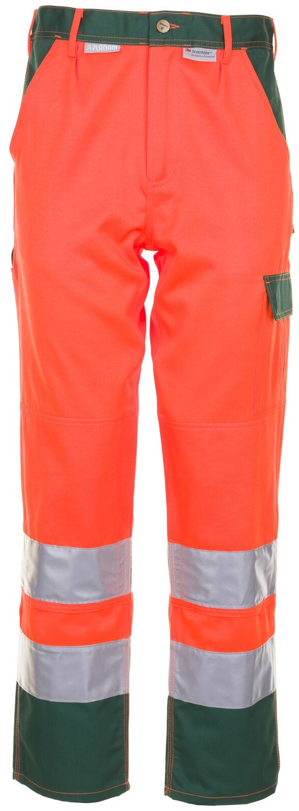 PLANAM-Warnschutz, Bundhose, 320 g/m², orange/grün