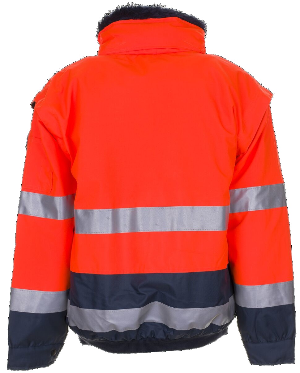 PLANAM-Warnschutz, Comfort-Jacke, orange/marine