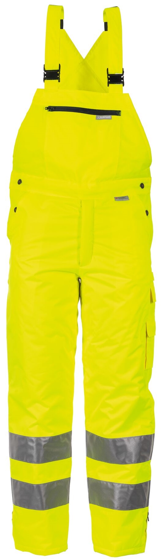 PLANAM-Warnschutz, Winter-Latzhose, gelb
